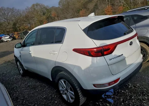 2018 Kia Sportage Lx z USA, uszkodzony, nr VIN KNDPM3AC9J7340463